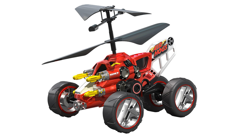 Illustration for article titled Missile-Launching Flying RC Car Leads Assaults By Land and Air